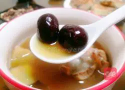 Illustration of how to make licorice and dangshen mutton soup 9