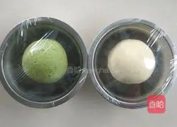 Illustration of how to make pea steamed buns 2