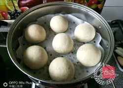 Illustration of how to make mung bean noodles steamed buns 6