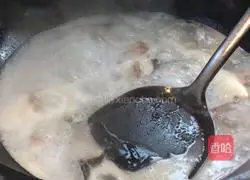 Illustration of how to make original bonito soup 7