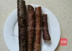 Sesame and yam cakes Illustration of how to do it 1