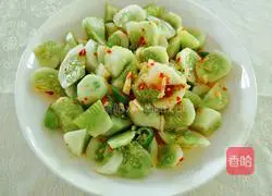 Illustration of how to make cold cucumber 5