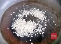 Watermelon Illustration of how to make sago 3