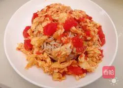 Tomato Egg Noodles Illustration of how to do it 5