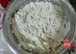 Illustration of how to make steamed flower rolls 2