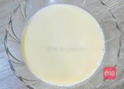 Illustration of how to make orange egg custard 7