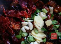 Illustration of how to make large plate chicken 6