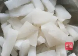 Illustration of how to make pickled radish 2