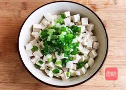 Illustration of how to make tofu with chives 8