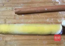 Illustration of how to make three-color steamed buns 11