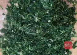 Illustration of how to make shepherd's purse and meat buns 6