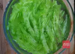 Illustration of how to make colorful pepper, snow pear and bitter melon 4