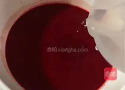 Illustration of how to make steamed pig blood soup 3