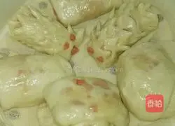 Illustration of how to make colorful steamed buns 9
