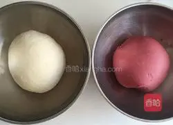 Illustration of how to make colorful steamed buns 1