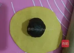 Flower bean paste buns Illustration of how to do it 6