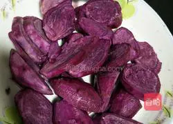 Purple potato cake recipe 3