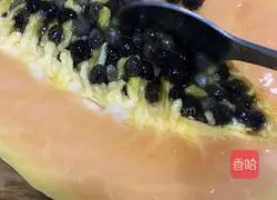 Milk Papaya Cup Recipe Illustration 3