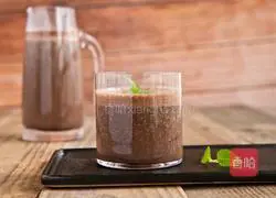 Okra Cocoa Smoothie Recipe Illustration 4