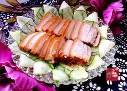 Illustration of braised pork belly 17