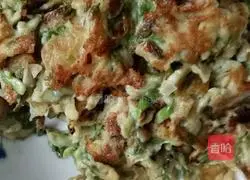 Sophora egg pancake recipe 4