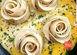 Illustration of how to make rose dumplings 6