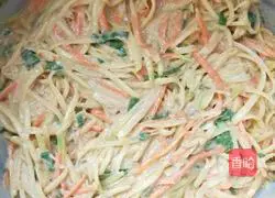 Potatoes Illustration of how to make cakes 2