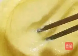 Illustration of how to make banana milk pancake (baby food supplement) 3