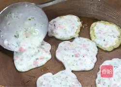 Illustration of how to make broccoli pancakes 6