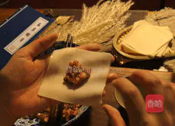 Chicken soup wontons, illustration of how to make the soup base mellow 11