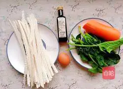 Illustration of how to make stir-fried noodles 1