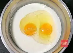 Illustration of how to make tomato egg pancake 5