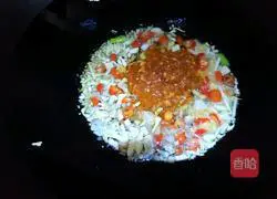 Illustration of how to make fat intestine noodles 6