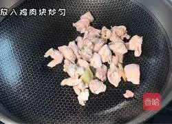 Illustration of how to make large plate of chicken noodles 3