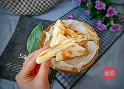 Illustration of how to make multi-layered dough cakes 14