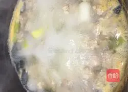 Illustration of how to make shrimp meatball soup 11