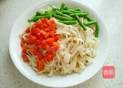 Illustration of home-cooked cold noodles 8