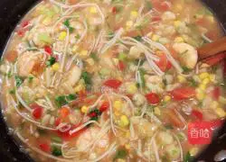 Illustration of how to make seasonal vegetable and shrimp soup 18