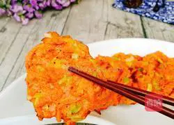 Kuaishou breakfast carrot and egg pancake recipe 11