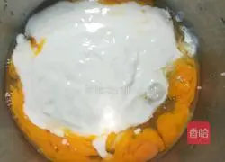 Illustration of how to make yogurt waffles 2