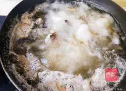 Illustration of how to make cold beef tendon jelly 2