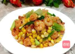 Illustration of how to make shrimps and corn 11