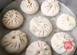 Illustration of how to make plain steamed buns (Tianjin Shimenkan) 9