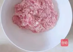 Illustration of how to make dumplings stuffed with pork and pickled cabbage 5