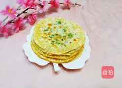 Illustration of how to make dumpling skin scallion pancakes (quick breakfast) 17