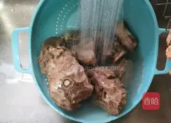 Illustration of how to make sheep, scorpion and white radish soup 3