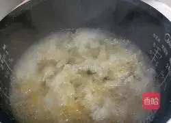 Purple sweet potato and white fungus soup recipe 11