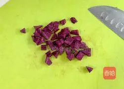 Purple sweet potato oatmeal rice paste recipe 2