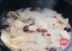 Illustration of how to make original bonito soup 10