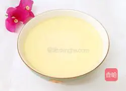 Illustration of how to make steamed egg custard 9
